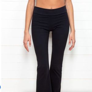 Dark Green Brandy Melville track pants